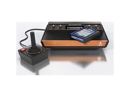 Atari 2600+ Retro Console Negra - Con 10 Juegos Clásicos, Joystick CX40+, Compatible con TV Moderna