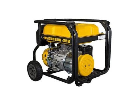 Generador Eléctrico DEWALT DXGNP35E, Gasolina, 3.5kW, Monofásico, 230V, Arranque Suave, Bajo Consumo, Ruedas Antipinchazo