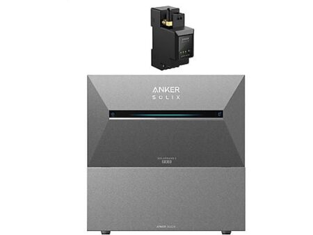 Kit Solar Anker SOLIX 2 E1600 AC 1200W + Batería BP2700 2688Wh + Medidor Inteligente A17X7311, 10 años de Garantía