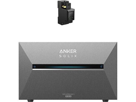 Kit Solar Anker SOLIX E2700 Pro 3600W con Medidor Inteligente A17X7311, Batería LFP, Carga Bidireccional, 10 años de Garantía