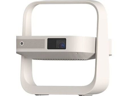 Proyector Portátil XGIMI Elfin Flip Full HD 1080p, 600 Lúmenes, DLP LED, Altavoces 2x3W, WiFi, HDMI, USB, 25.000 h, Beige