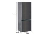 Frigorífico combi CHIQ FBM205L42, 205L, Estático, 39 dB, Puertas Reversibles, Inox Oscuro, 1440 mm, Envío Gratis