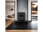 Estufa de Leña 14,3 kW con Horno Superior Acero Gris ECODESIGN 2022 – Alta Eficiencia 82% | Maestro Ferretero TIMANFAYA 2