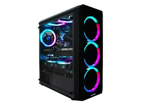 PC Gaming GREED MK2 Pro AMD – AMD Ryzen 7 5700X 8C/16H, 32GB DDR4, 1TB SSD, NVIDIA GeForce RTX 5070 12GB, Windows 11 Pro, RGB, Negro, Fabricado en Austria