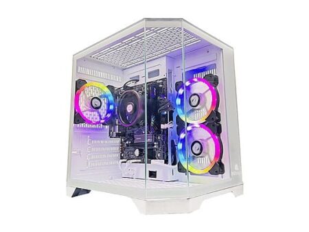 PC Gaming Nitropc Avanzado Bronze - AMD Ryzen 5 5655G, 16GB RAM, 512GB SSD, Radeon RX Vega 7, Windows 11 Pro, Blanco