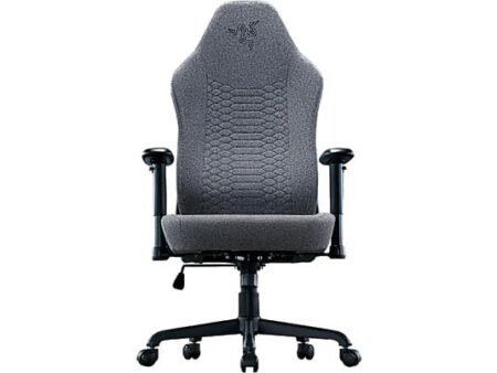 Silla Gaming Razer Iskur V2 X | Gris Claro, Reposabrazos 2D, Reclinable 152°, Soporte Lumbar Integrado, Hasta 136 kg