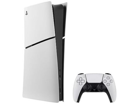 PS5 Slim Digital Edition 1 TB Blanco - Consola PlayStation 5, Almacenamiento SSD, Ray Tracing, 4K, Audio 3D