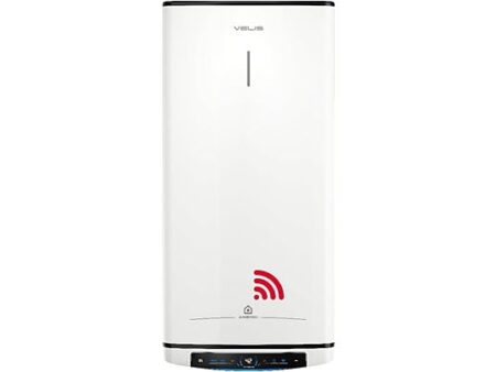 Termo Eléctrico Ariston Velis Pro Wifi 80L Blanco | Diseño Plano, 1,5 kW, Clase B