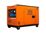Generador Eléctrico BLACK+DECKER BXGND6300E, Diésel, 6.3kW, Insonorizado, 230V, 50Hz, AVR, Arranque Eléctrico, 12L
