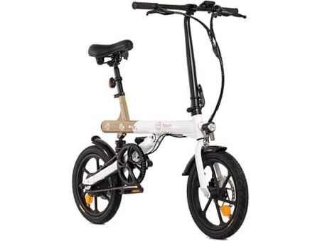 Bicicleta Eléctrica Youin YOUIBK0500 16” 250W, 25 km/h, Autonomía 45 km, Freno de Disco, Blanca