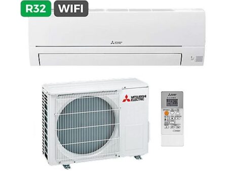Aire Acondicionado Split 1x1 Mitsubishi Electric MSZ-HR25VF Inverter 2.5 kW (2150 fg/h) A++/A+ Frío/Calor, Blanco, hasta 22 m²