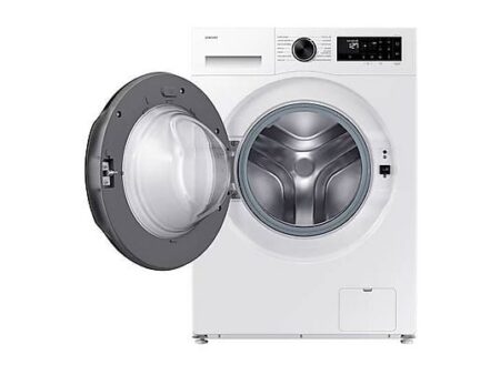 Lavadora Carga Frontal Samsung WW10FG5U34AEEC, 10 kg, 1400 rpm, 16 Programas, AI EcoBubble™, Clase A, Blanco