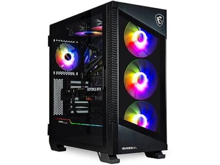 PC Gaming Greed MK5 Pro - Intel Core i9 12900KF, 32GB RAM, 2TB SSD, GeForce RTX 5080, Windows 11 Pro - Gaming de Alta Gama, Hecho en Austria, Negro