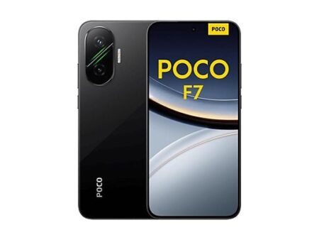Xiaomi POCO F7 5G 256GB Negro, 12GB RAM, Pantalla 6.83" LCD 1.5K, Snapdragon 8s Gen 4, Batería 6500 mAh, Android 15