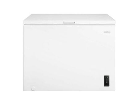 Congelador horizontal Cecotec Bolero CoolMarket Chest 293P 293L, Dual Function, Fast Freezing, Clase A, Arcón 106.5 cm