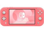 Nintendo Switch Lite Coral - Consola Portátil con Controles Integrados, 32 GB, Pantalla Táctil de 5.5", Autonomía de 6h