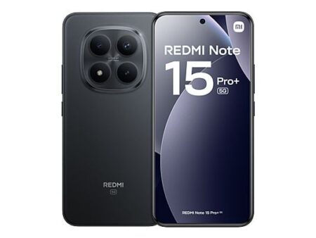 Xiaomi Redmi Note 15 Pro+ 256GB 8GB RAM Negro - Pantalla 6.83" AMOLED CrystalRes, Snapdragon 7s Gen 4, Batería 6500 mAh