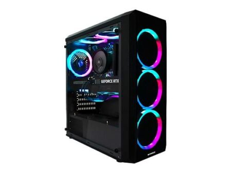 PC Gaming GREED MK2 AMD – AMD Ryzen 7 5700X 8C/16H, 32GB DDR4, 1TB SSD, NVIDIA GeForce RTX 5060 8GB, Windows 11 Pro, Negro