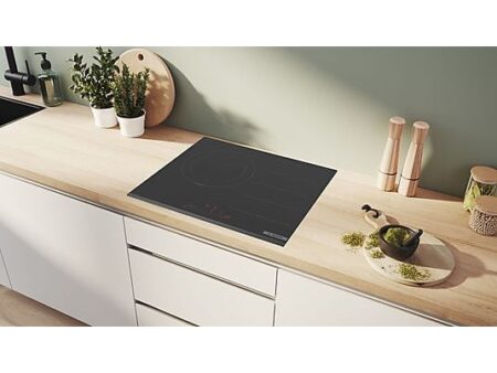 Placa de Inducción Bosch PXJ631HC2E, 2 Zonas Flex, Home Connect, Perfect Fry Plus, 59.8 cm, Función Sprint, Negro