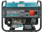 Generador Eléctrico Gasolina Trifásico 5.5 kW 400V Arranque Eléctrico AVR – Könner & Söhnen KS 7000E-3