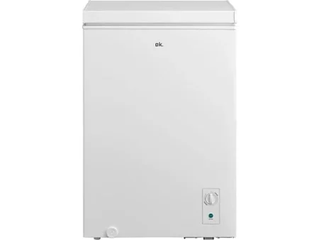 Congelador Horizontal ok. OFZ 161 E W 99L Compresor, Regulación Mecánica, Libre Instalación, Blanco, 85 cm