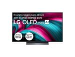 LG OLED evo AI TV Serie C5 4K – TV OLED 65″ Smart TV 4K con α9 AI Processor Gen8, HDR Dolby Vision, Dolby Atmos, webOS, 4x HDMI 2.1 – Negro