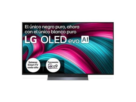 LG OLED evo AI TV Serie C5 4K – TV OLED 65″ Smart TV 4K con α9 AI Processor Gen8, HDR Dolby Vision, Dolby Atmos, webOS, 4x HDMI 2.1 – Negro