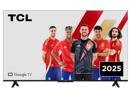 TV LED 75" TCL 75P6K, UHD 4K, HDR10, AiPQ, Google TV, Dolby Atmos, Negro