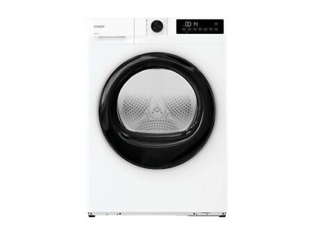 Secadora Bomba de Calor Candy GD 9N2B-S, 9 kg, 16 Programas, Antiarrugas, Carga Frontal, Blanco