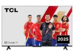 TV LED 55" TCL 55P6K, UHD 4K, HDR10, AiPQ Processor, Google TV, Dolby Audio, HDMI 2.1, Negro