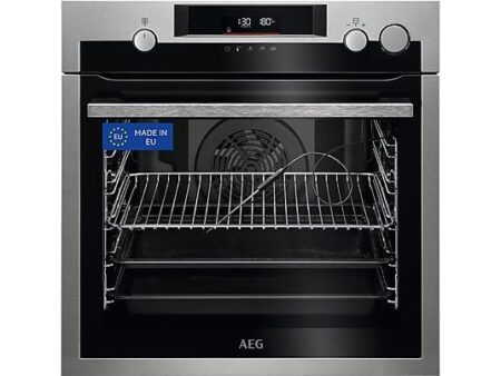 Horno a Vapor AEG BSE572360M 72L, Multifunción Pirolítico, Sonda Térmica, 60cm, Inox Antihuellas
