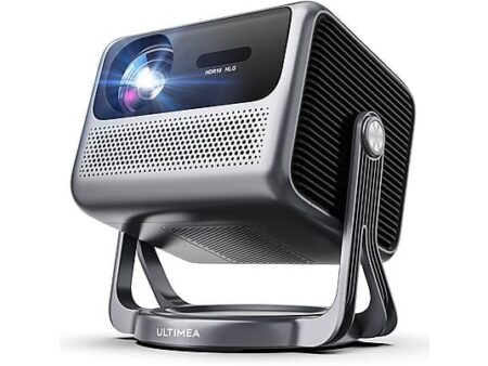 Proyector 4K Smart ULTIMEA Nova C40 con Android TV 11.0, Gimbal 90°, 600 ANSI Lúmenes, Full HD 1080p, Dolby Audio, WiFi 6, Portátil Cine en Casa, Negro