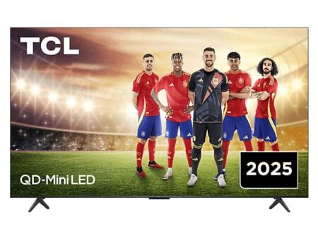 TV Mini LED 55" TCL 55C6K, UHD 4K, QD-Mini LED, 144Hz, AiPQ Pro, Google TV, Dolby Vision & Atmos, Negro