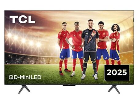 TCL 50C6KS TV Mini LED 50" 4K UHD Smart TV, QD-Mini LED, Dolby Vision & Atmos, AiPQ Pro, DVB-T2, 3 HDMI, Negro