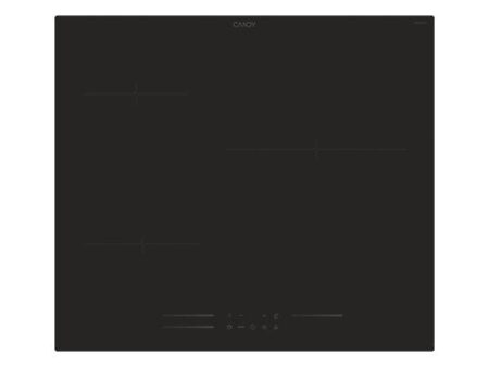 Placa de inducción Candy CI633MCBB, 3 Zonas, Zona Paellero 29 cm, Booster 3600 W, Multislider, 59 cm, Negro