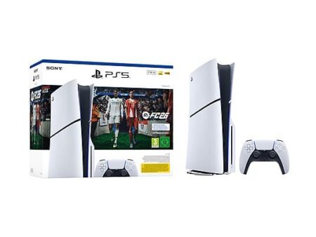 Sony PlayStation 5 Slim 1TB Edición Disco + EA Sports FC 26 Digital, Consola PS5 4K 120Hz, SSD 1TB, Blanco
