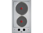 Placa Modular Eléctrica Teka EFX 30.1 2P, 2 Zonas (18 cm + 18 cm), Acero Inoxidable, 30 cm, Indicador Calor Residual