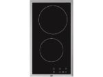 Placa Vitrocerámica Modular Beko HDMC 32400 TX, 2 Zonas 18 cm, Control Táctil, Indicador Calor Residual, 30 cm, Negro