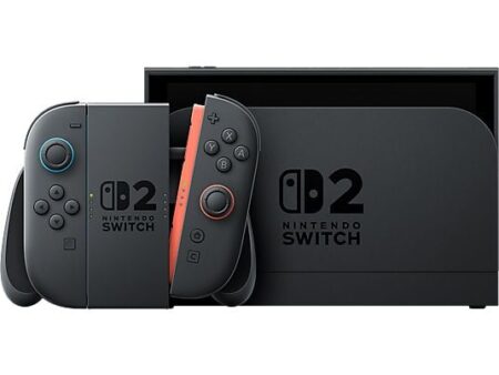 Nintendo Switch 2 (2025) 7.9” Full HD HDR 120 Hz, 256 GB, Magnetic Joy-Con 2, Azul y Rojo Neón