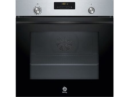 Horno Balay 3HB4841X3 Pirolítico 71L, Multifunción, AutoChef 10, Aire 3D, Raíles Comfort, A+, 60 cm, Inox