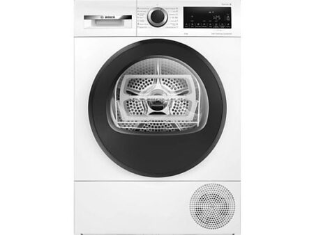 Secadora Bomba de Calor Bosch WQG245D0ES, Serie 6, 9 kg, 15 Programas, AutoDry, Condensador Autolimpiante, Blanco
