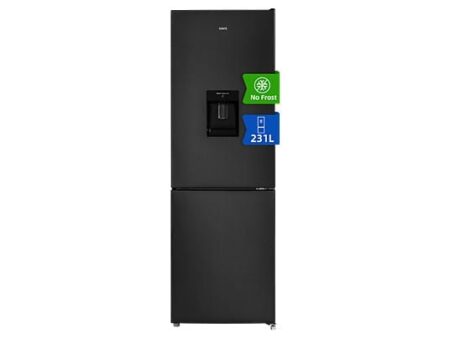 Frigorífico combi CHIQ FBM228NE4DE 231L, Total No Frost, Dispensador de Agua 2L, 170 cm, Inox Oscuro