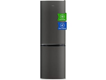 Frigorífico combi CHIQ FBM157L42 157L, 1.44 m, Low Frost, Puertas Reversibles, 39 dB, Inox Oscuro