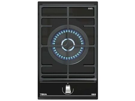Placa de Gas Modular TEKA GZC31330XBA (112570197), 1 Zona 5000W, Gas Propano/Butano, Cristal Negro, 30 cm