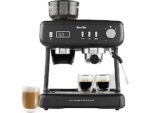 Breville Barista Max+ VCF152X – Cafetera Express con Molinillo Tap&Go®, 30 Niveles de Molienda, 15 Bar, 1600 W, hasta 3 Tazas, Negro