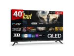 TV QLED 40" TD Systems M40QC22TIZEN, Full HD, Tizen OS 8.0 (Samsung), Smart TV, HDR10, Dolby Digital Plus, Negro
