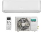 Aire Acondicionado Split 1x1 HISENSE Brissa CA25YR03 2.5 kW (9000 BTU) Inverter A++ Frío/Calor, Modo Eco, Supersilencioso 16 dB, R32 – Blanco
